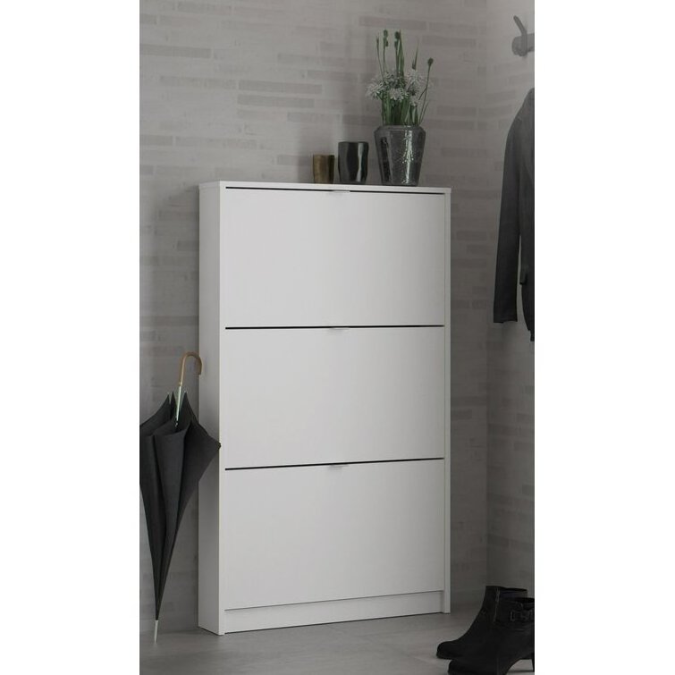 Home Furniture Simple Modern 9 Pair Shoe Storage Cabinet With Factory Price