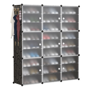 Wholesale Price Stackable Clear Transparent Shoe Box, High Quality Plastic Organizer Shoe Box Racks