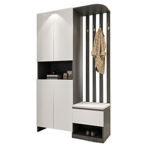 Entrance Cabinet Shoe Cabinet Integrated Modern Minimalist Door Partition Entrance Screen Cabinet