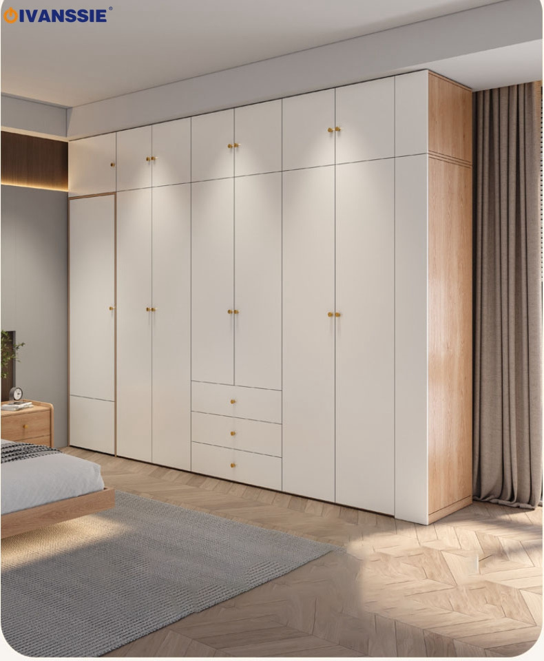 assembled wardrobe modern wardrobes mdf plywood walk in closet wooden wardrobe closet in bedroom