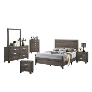 Including Chest Mirror 2 Nightstand Dresser Bed Standard 6 Piece Bedroom Furniture Set By Solid Wood