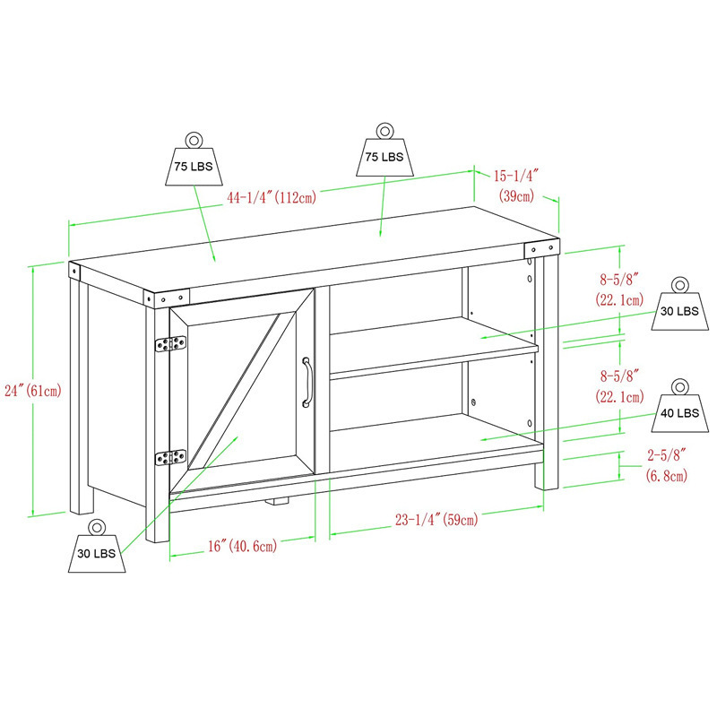 Customize Modern Stylesh New Trend Fashionable UV Door Living Room Furniture TV Cabinet Stand