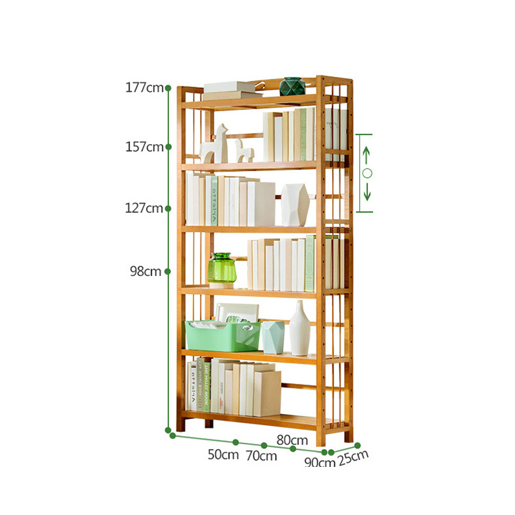 Multipurpose Storage Display Shelf Adjustable Shelves Plant Stand Bookcase Storage Shelves for Home Office