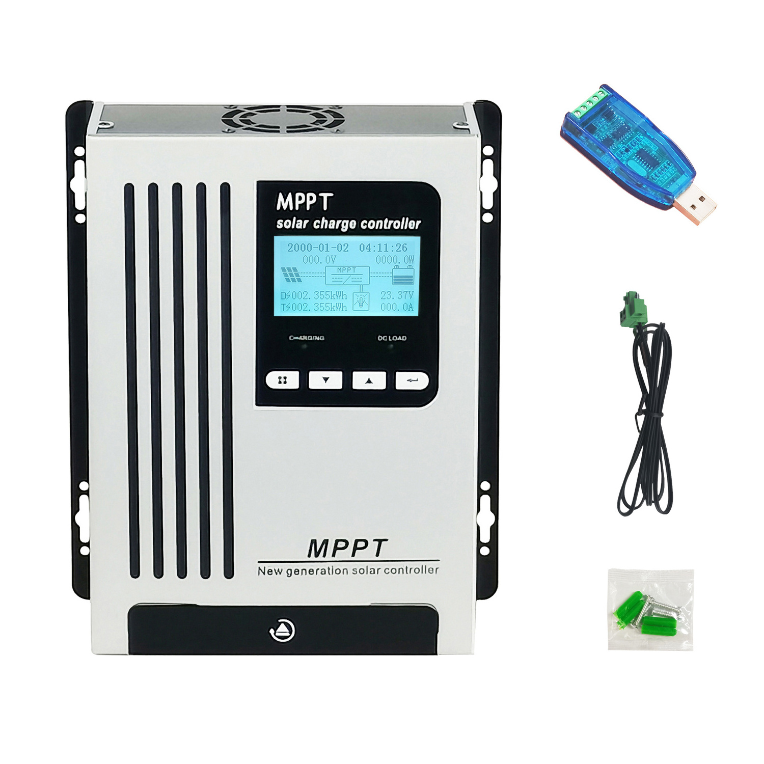 96V 65A Wholesale Digital MPPT Solar Charge PV 6600W DC180V Control Lithium Charger 48 Volt Solar Controller for Lifepo4 Battery