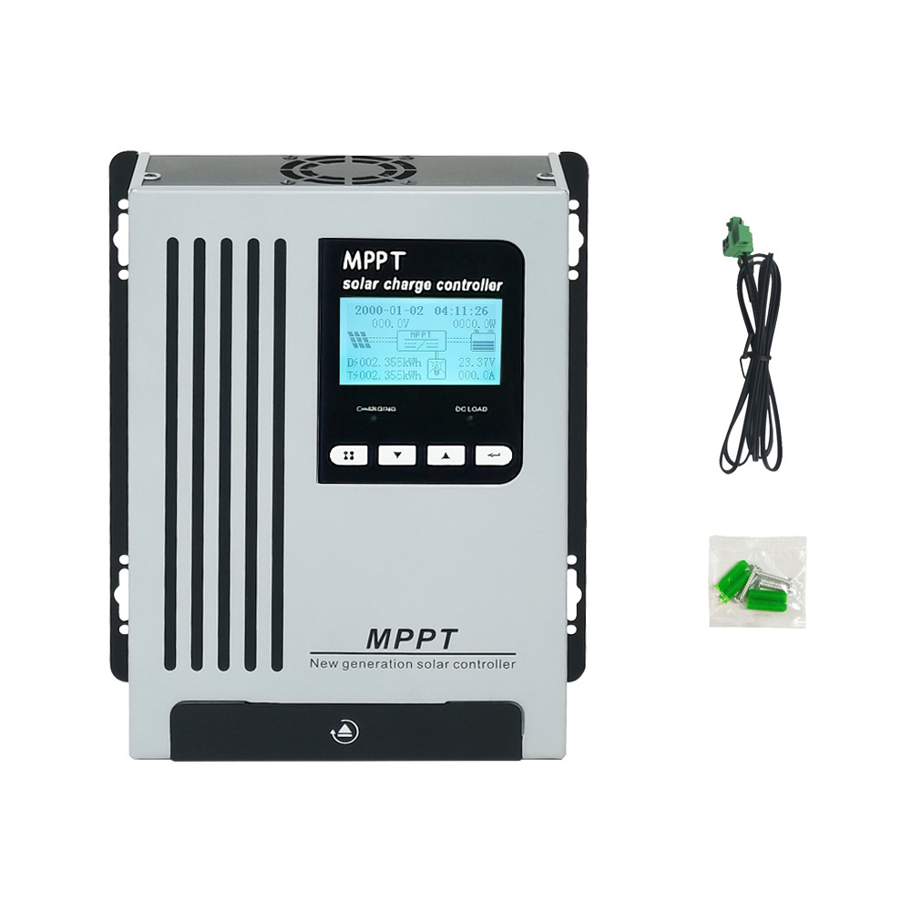 3560W PV DC150V 48V 65A Digital MPPT Solar Charge Controller 24v Lifepo4 Battery for Off Grid Solar System