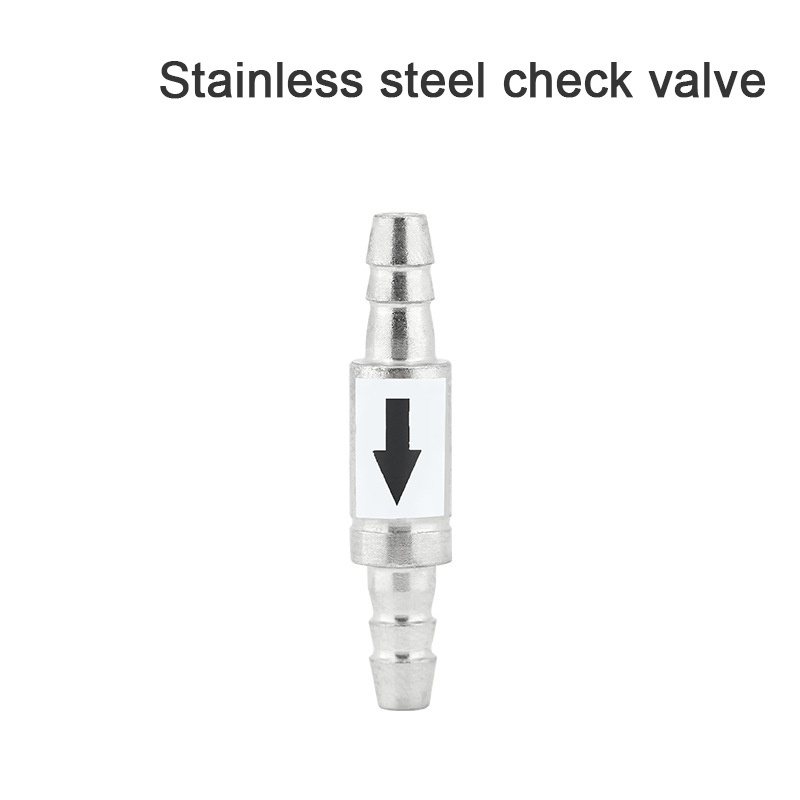 Aquarium carbon dioxide stainless steel check valve cylinder Aluminum bottle co2 stop valve straw cylinder wa