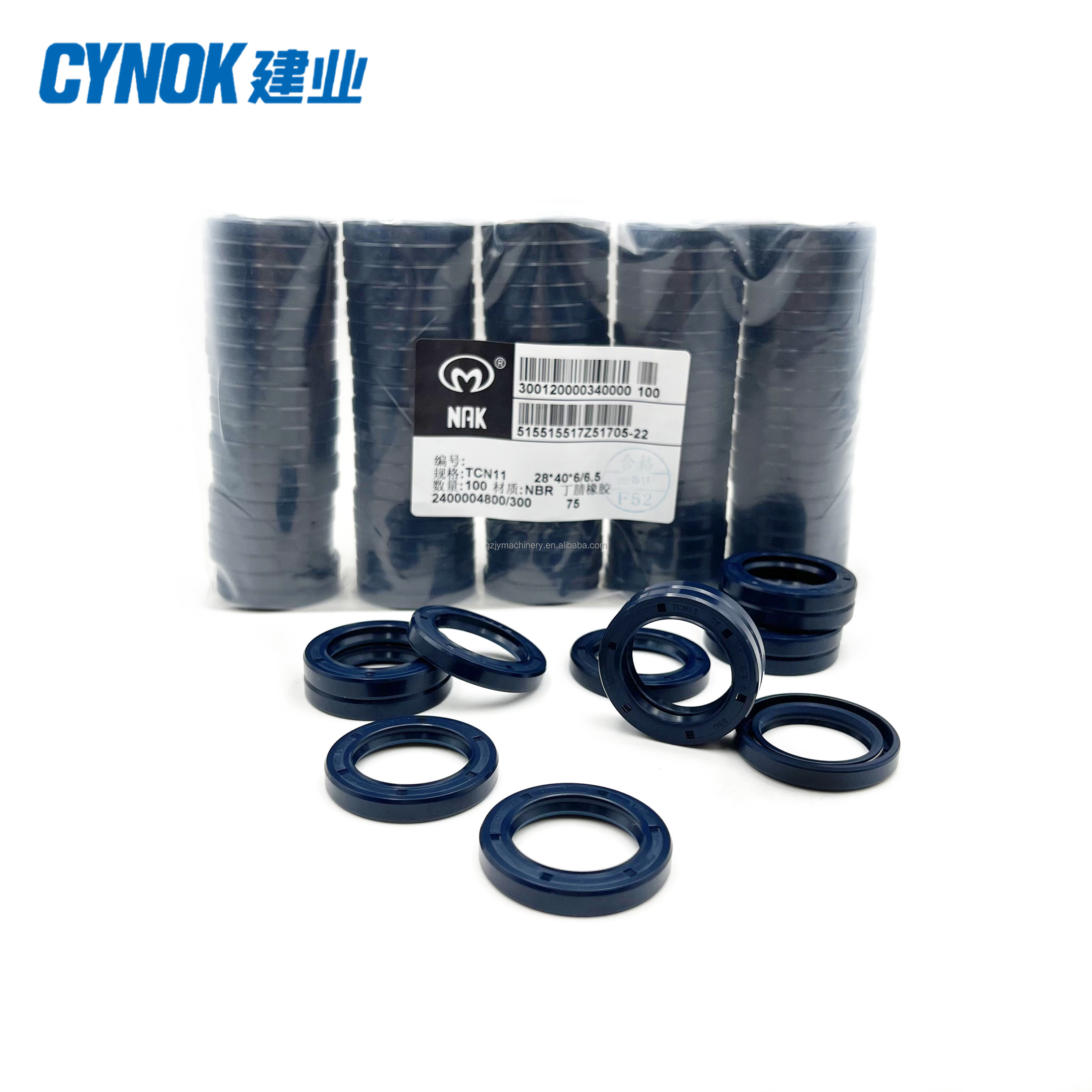 A10V43 Hydraulic Main Pump Rotary Seal NAK TCN11 28*40*6/6.5mm High Pressure Oil Seals