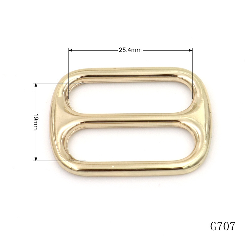 Wholesale Bag Hardware Buckle Dog Collar Triglide Buckle Metal Slide Adjustable Buckle For Bags