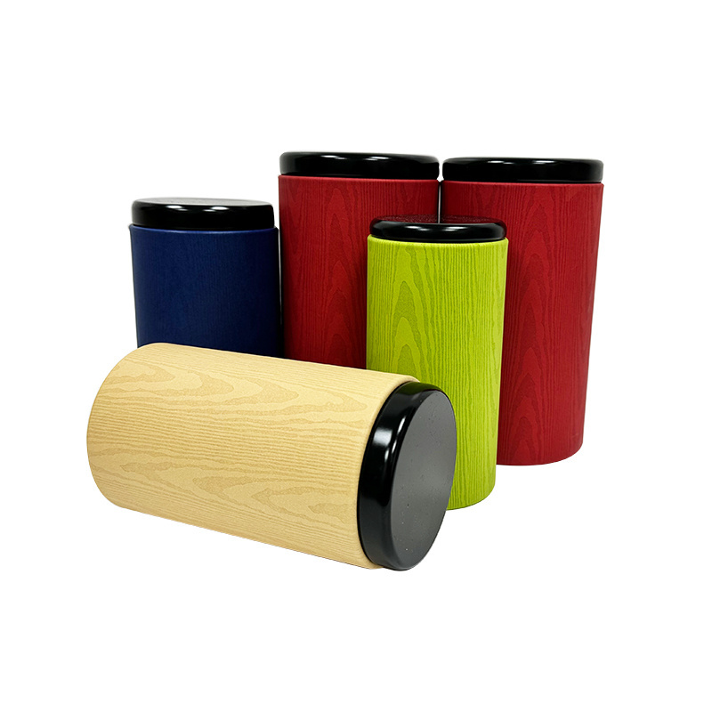 Manufacturer Custom Your Own Logo Kraft Cardboard Cylinder Paper Tube Box Packaging For tea/Herbal packaging