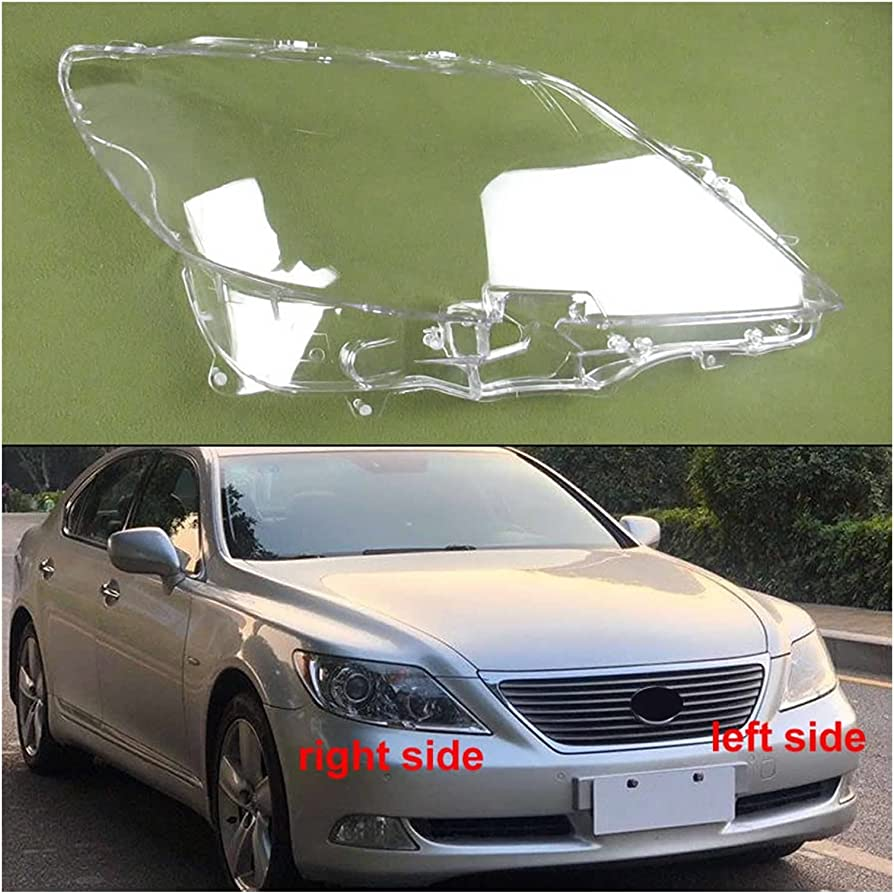 Car Protective Headlight Glass Lens Cover Shade Shell Auto Transparent Light Housing Lamp For Lexus LS LS460 LS600HL LS430 LS400