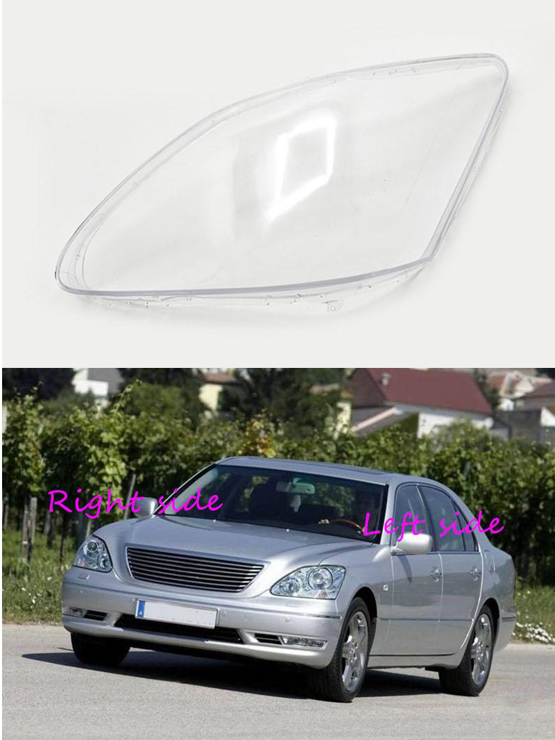 Car Protective Headlight Glass Lens Cover Shade Shell Auto Transparent Light Housing Lamp For Lexus LS LS460 LS600HL LS430 LS400