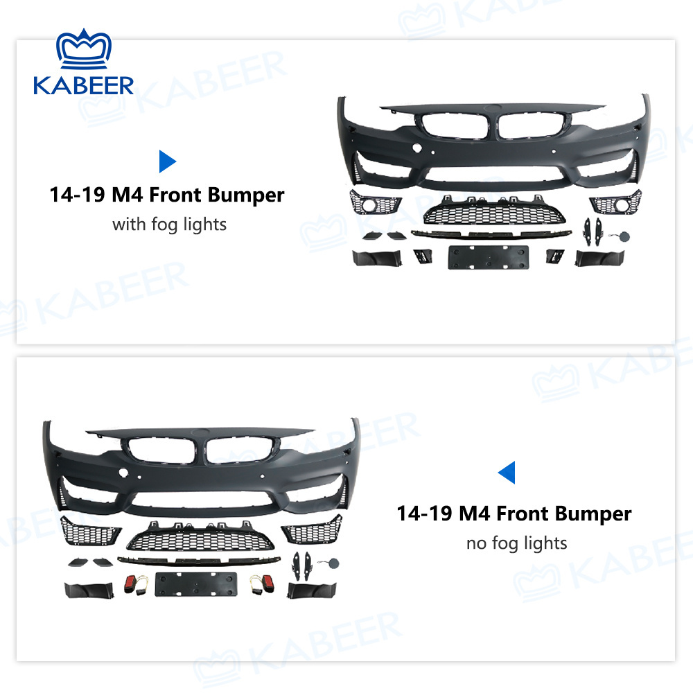 Car Upgrade Body kits for BMW 4 series  F32 F33 F36 front  bumper  M4 type