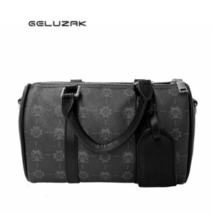 Geluzak G08 Custom OEM Casual Leather Handbag Fashion Shoulder Bag PU Leather Luxury Handbag for Man and Women