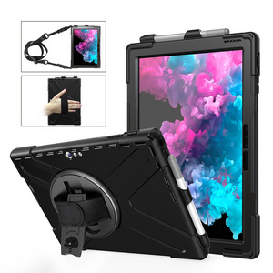 12.3 inch Adjustable Hand Strap Shoulder Strap Protective case for Microsoft Surface pro 4 5 6 7 case