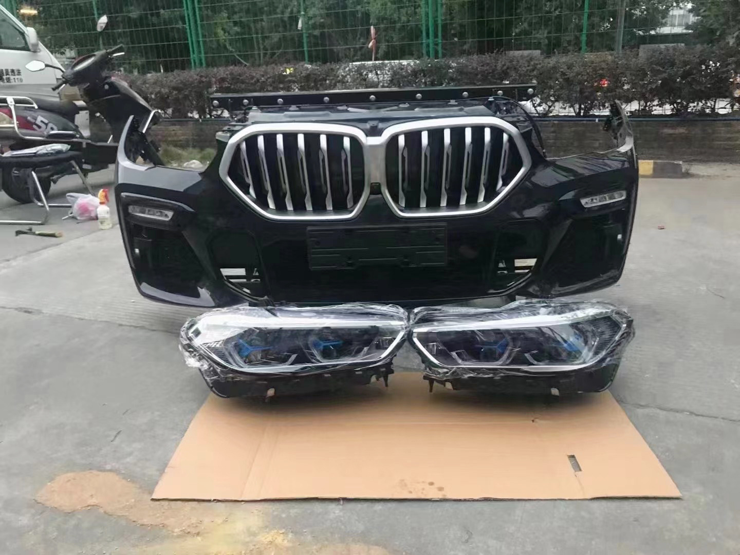 Hot selling high-quality automotive parts for BMW X5 X6 G05 G06 front bumper assembly body kit