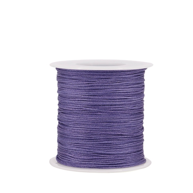 Beading Cord For Making High Quality Beading Craft Purple Nylon Suede Craft Thread Jade nylon cord