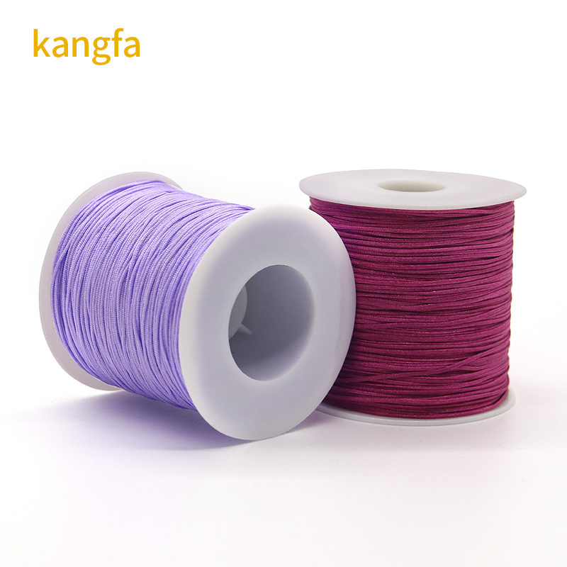 Beading Cord For Making High Quality Beading Craft Purple Nylon Suede Craft Thread Jade nylon cord