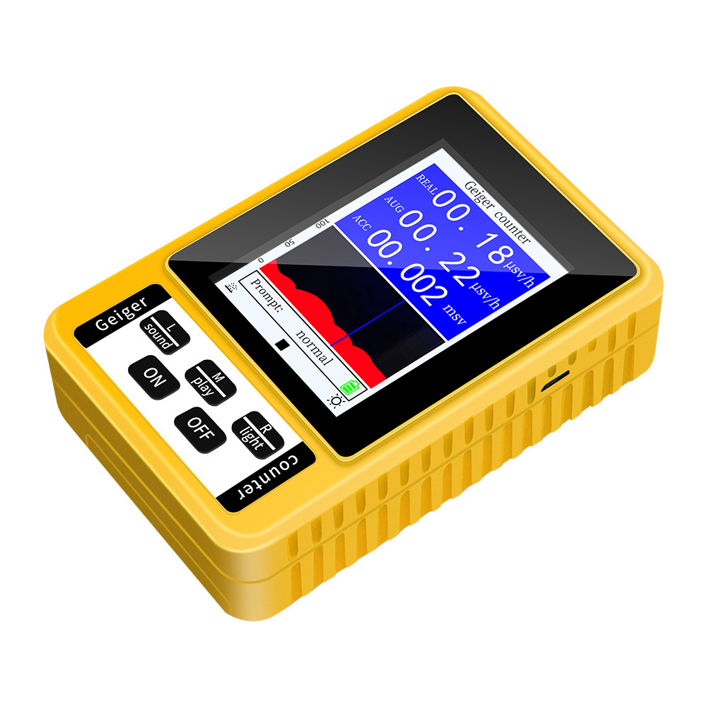 New 2023 Upgraded Nuclear Radiation Detector Geiger Counter Ionizing Radiation Tester Safety Inspection Equipment BR-9C