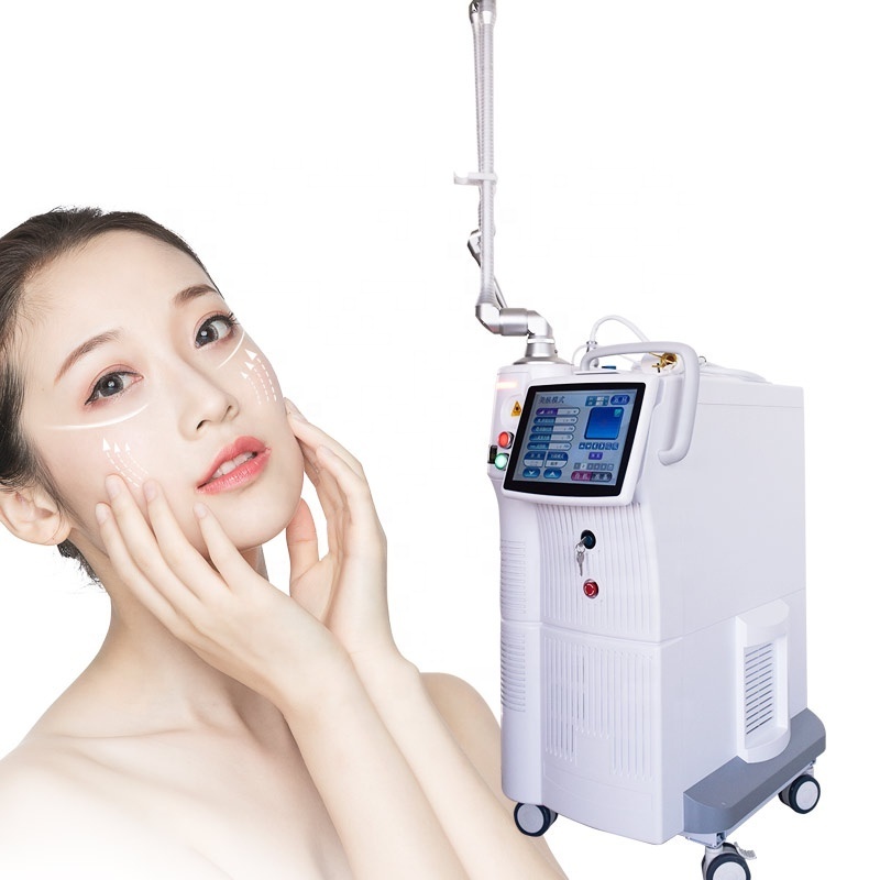 Professional CO2 fractional Laser face anti-aging wrinkles scars acne remove warts cutting skin rejuvenation CO2 laser machine