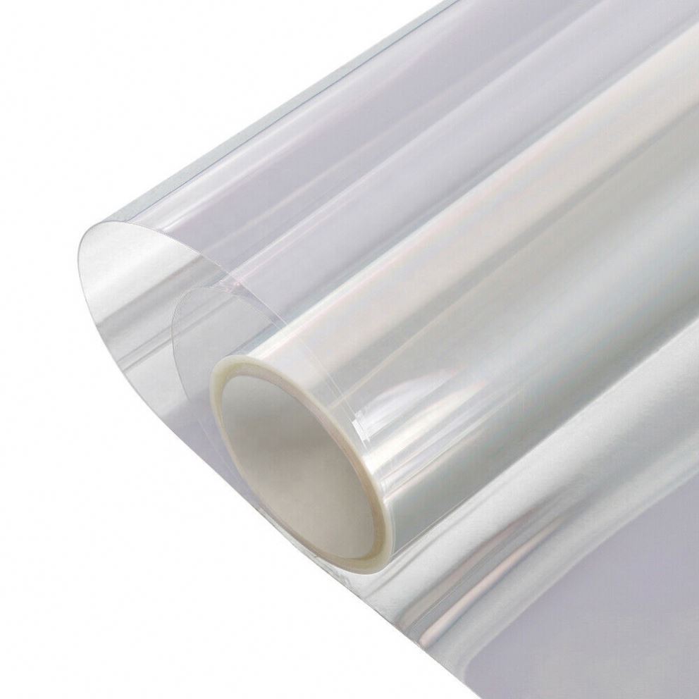 Security Window Film Clear Self-Adhesive Anti Shatter Glass UV Protection 4/8Mil