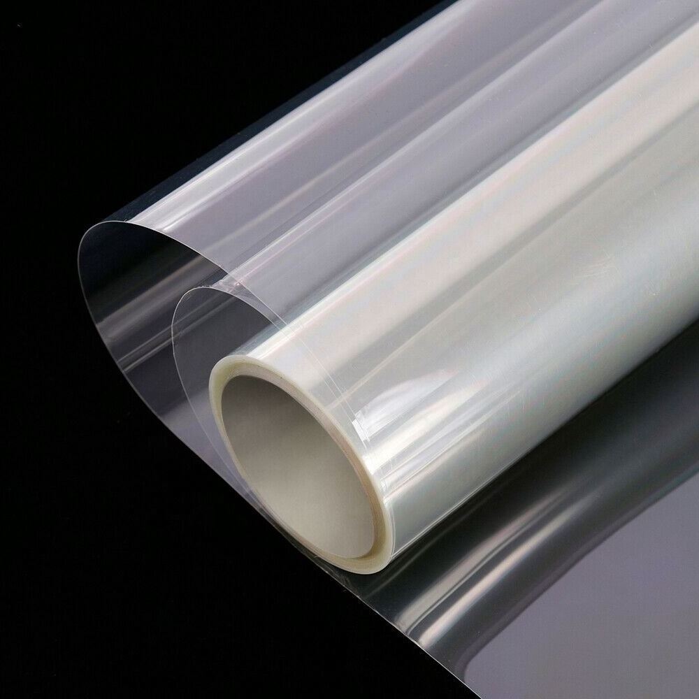 Security Window Film Clear Self-Adhesive Anti Shatter Glass UV Protection 4/8Mil