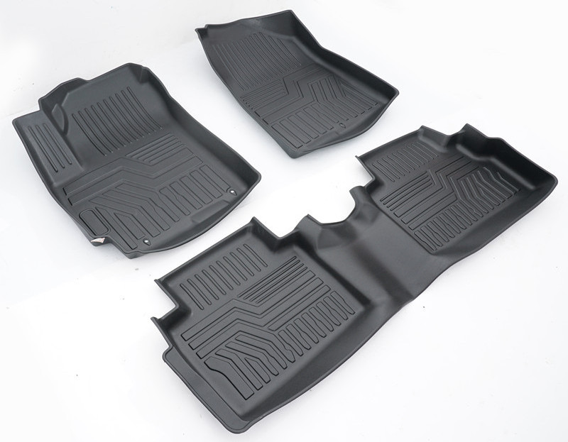 New 3d TPE Odorless All Weather full set Waterproof Anti-slip Car Foot Mat  for KIA Soul 2021