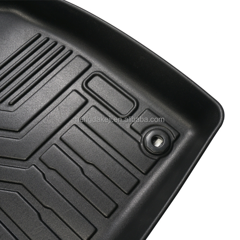 Car Floor Mats for Peugeot 208 1.2 VTi Allure 2012 All Weather Anti-Slip Waterproof Floor Liners Car Mat Interior Accessories