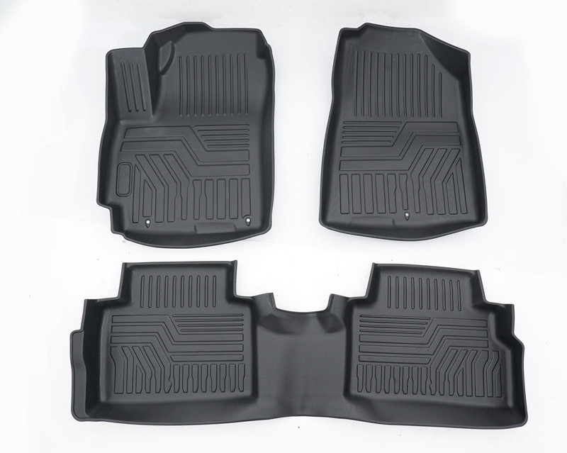 New 3d TPE Odorless All Weather full set Waterproof Anti-slip Car Foot Mat  for KIA Soul 2021