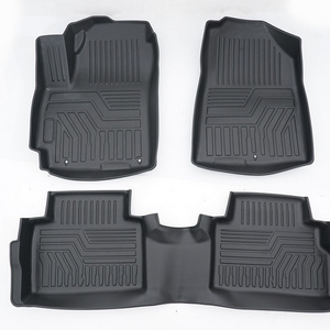 New 3d TPE Odorless All Weather full set Waterproof Anti-slip Car Foot Mat  for KIA Soul 2021