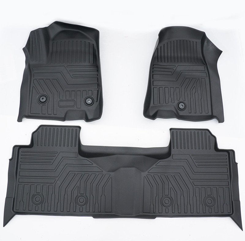 Car Accessories TPE Custom Made 3D Car Floor Mats For 2021 Chevrolet Tahoe/ GMC Yukon