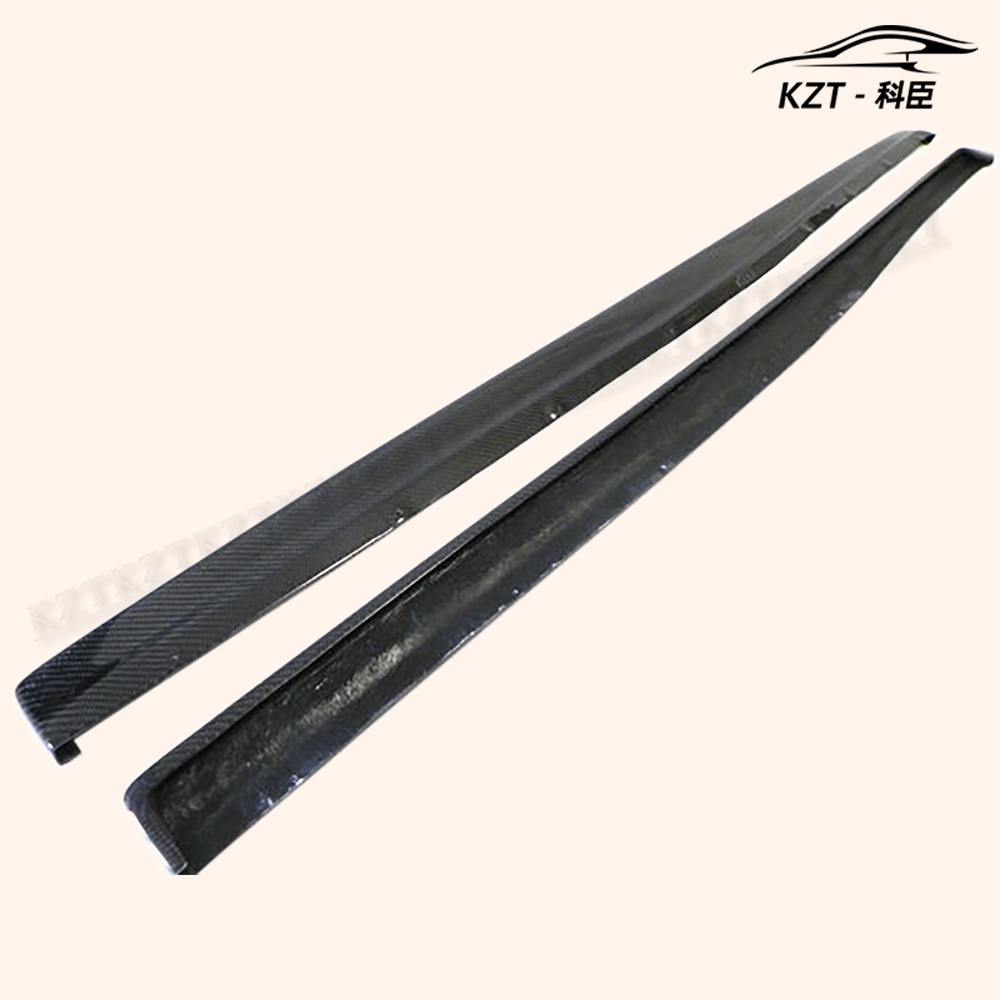 For Mitsubishi For Mitsubishi Evolution 7 8 9 Damd Side Skirt Extensions (185Cm) Carbon Fiber Carbon Fiber