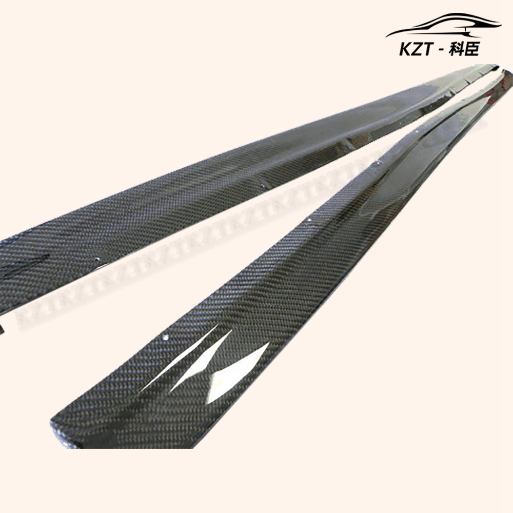 For Mitsubishi For Mitsubishi Evolution 7 8 9 Damd Side Skirt Extensions (185Cm) Carbon Fiber Carbon Fiber