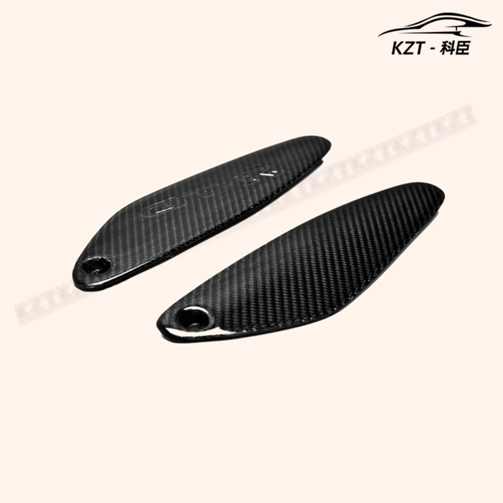 FOR NISSAN Skyline R33 GTR Carbon Fiber Rear Spoiler 'GTR' Logo End Caps