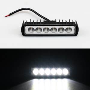 6LED 12V Car light bar 18w work light Spotlight 800LM work light 12v for Off-road AutoTruck Driving Fog Lamp headlight led bar