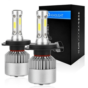 High-brightness Auto S2 Car LED Headlight Bulbs spotlight 9005 9006 H1 H11 H7 H4 Canbus Auto Led Fog Head Lights Bulb