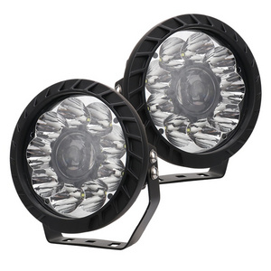 Super Bright 60W 7Inch 5Inch Round Led Work Light Laser Led Driving Light For Car Truck Jeep Wrangler Off road Headlight