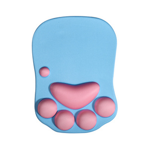 Kawaii Cat Paw Wrist Rest Mouse Pad Cute and Comfortable Anti Slip Wrist Support for Computer Laptop Gaming and Office Work