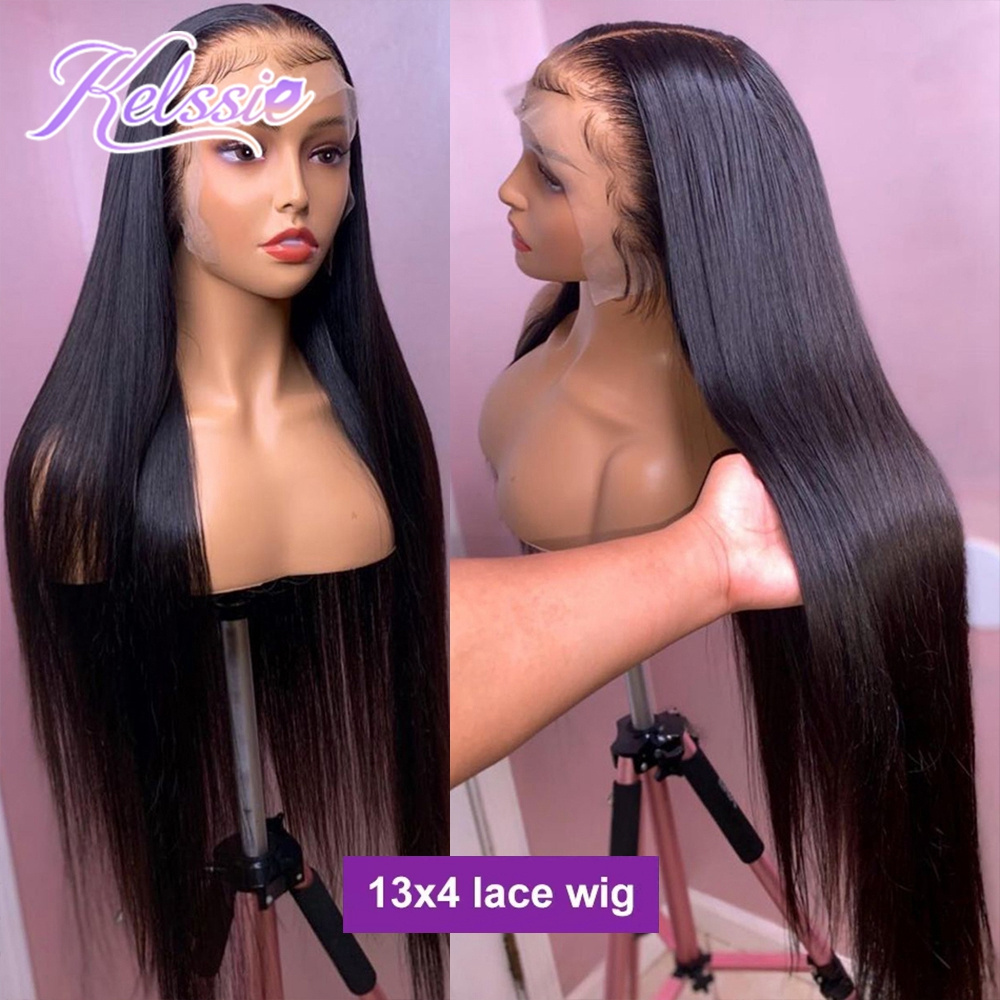 Brazilian Most Expensive Straight Human Hair Wig,13*4 Hd Lace Frontal Skin Like Wigs Vendor,Ladies Wigs Human Hair