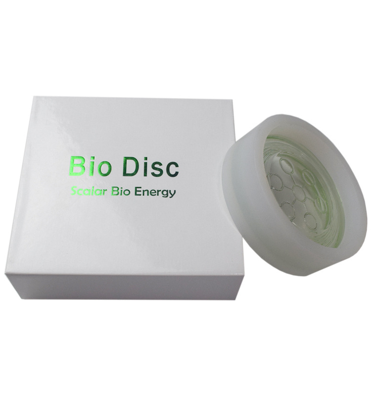 Scalar energy bio disc energized water with negative ion