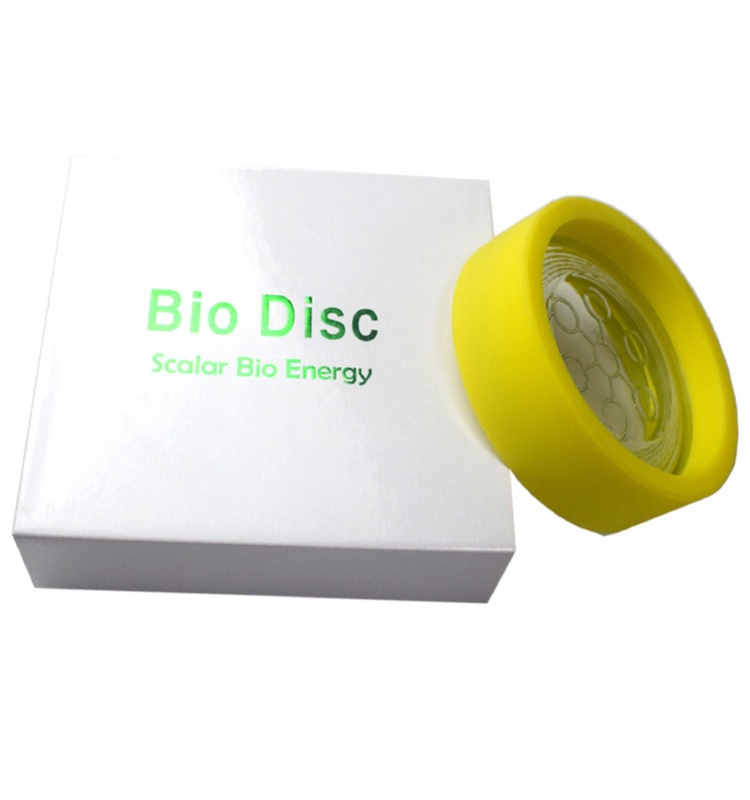 Scalar energy bio disc energized water with negative ion