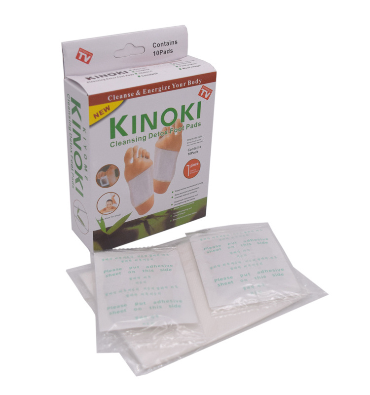 Health and natural 2in1 kinoki detox foot patches with OEM logo