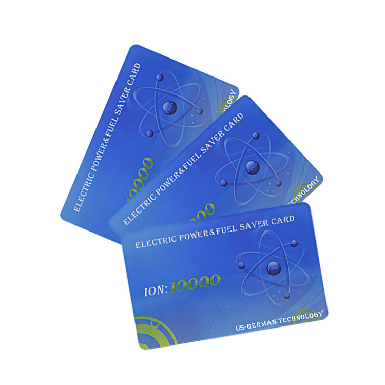 Terahertz energy electricity power saver card with high negative ion energy card fuel saver electricity saving card saving money