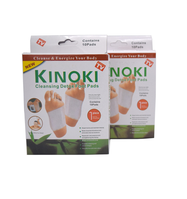 Health and natural 2in1 kinoki detox foot patches with OEM logo