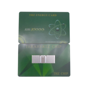 Terahertz energy electricity power saver card with high negative ion energy card fuel saver electricity saving card saving money