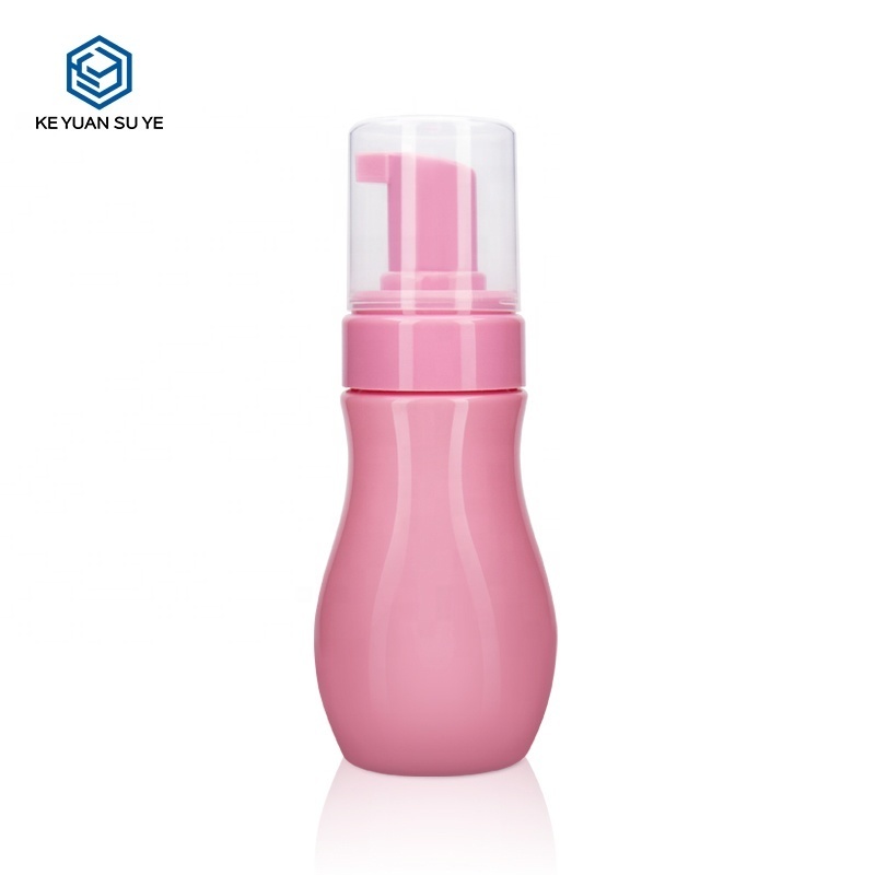 2022 Brand New Designed Baby Foaming Bottle 150ml Foam Pump Plastic Bottle Slim Shape