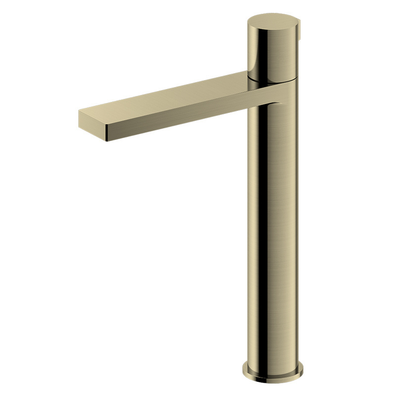 Matte White Watermark  Brass Bathroom Faucet Basin Mixer Tap Wash Water Tap Sink Faucet