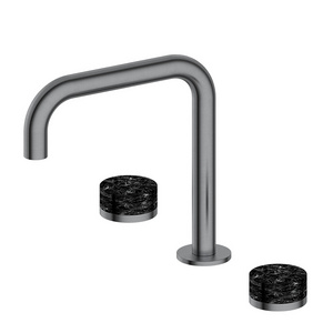 CUPC Watermark Bathroom Basin Faucet Gun Metal Brushed Basin Vanity Faucet