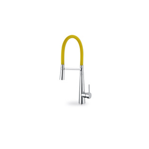 Modern Single Handle Flexible Hose Kitchen Mixer Faucet Pull Down Sprayer Brass Kitchen Faucet