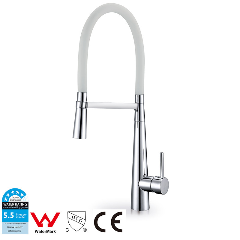 Modern Single Handle Flexible Hose Kitchen Mixer Faucet Pull Down Sprayer Brass Kitchen Faucet