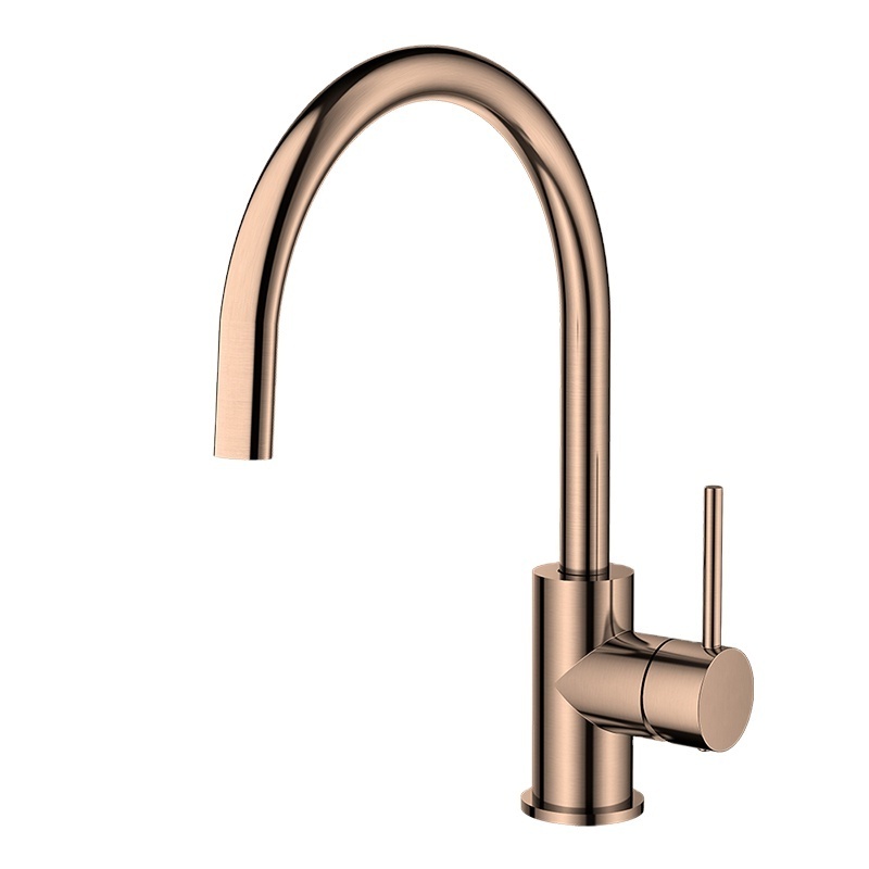 Watermark brass chrome pull out goose neck kitchen sink faucet hot and cold water mixer tap